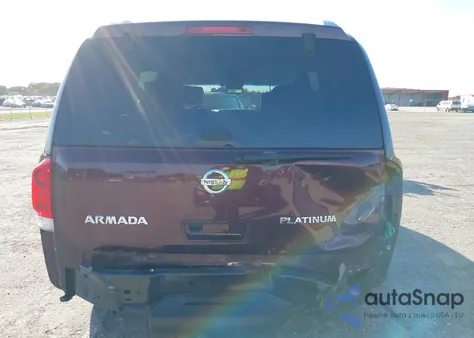 2015 Nissan Armada Platinum/Sl/Sv from USA, damaged, VIN 5N1AA0NEXFN620657